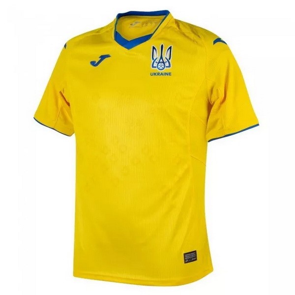 Thailand Trikot Ukraine Heim 2021 Gelb Fussballtrikots Günstig